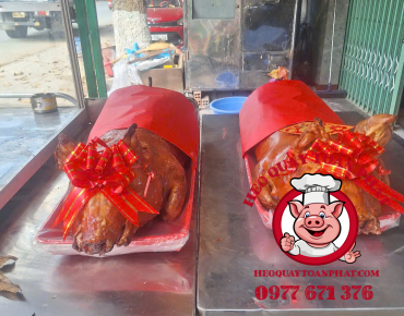 Heo sữa quay cúng khai trương